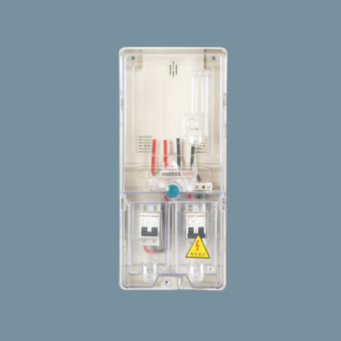 01C1D單相1表位透明電表箱